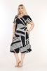 Picture of CURVY GIRL SUMMER VISCOSE DRESS